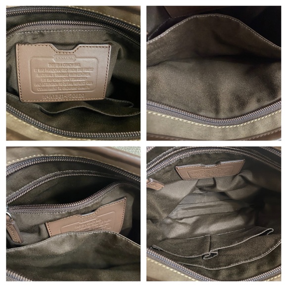 Coach Khaki Men’s Brown Camden Messenger/Shoulder Bag - Picture 13 of 14